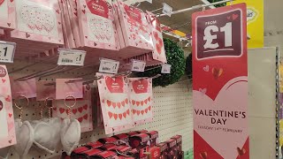 Valentines Day Poundland shopping 2023 [upl. by Halak541]