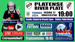 Platense vs River Plate en VIVO StreamFutbol RADIO por Radio Panón [upl. by Jon]