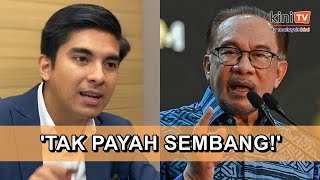 Pengampunan Najib Tak payah sembanglah nak lawan rasuah  Syed Saddiq [upl. by Croydon739]