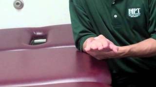 Wrist pronation stretch  HPT Huntington Physical Therapy 25703 [upl. by Armillda]