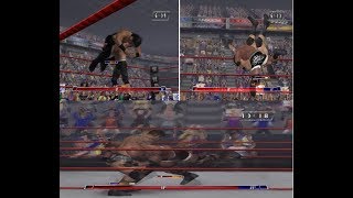 WWE raw pc tips amp tricks part 2how to do FINISHERKICKOUTTAGSPEARRUNUPUNLOCK PLAYERSETC [upl. by Meesan]