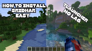 How to Install Shaders in Minecraft Tlauncher in Hindi [upl. by Ott613]