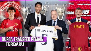 RESMIKAN❗Real Madrid umumkan Bellingham🔥Joao Felix Gabung MU😲As Roma Gaet Verratti🔴 bursatransfer [upl. by Evania]