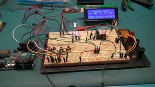 ARDUINO AND LCD PROJECT FOR HAM RADIO ANTENNAS [upl. by Ayyn]