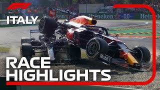 Race Highlights  2021 Italian Grand Prix [upl. by Arbba]