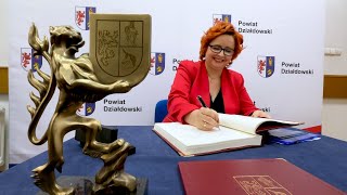 Osobowość Powiatu dla Działdowskiej Kuźni Słowa [upl. by Ahsoik]