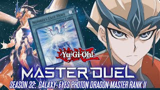 Deep Ancient Space  YuGiOh Master Duel  S32 Master Rank  HorusGalaxy [upl. by Eyllek]