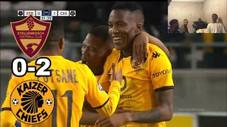 Stellenbosch FC vs Kaizer Chiefs  Extended Highlights  All Goals  DSTV Premiership [upl. by Dyche]