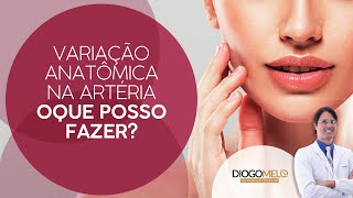 Interessante Variação Anatômica da Artéria Facial [upl. by Marrissa]