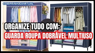 CONHEÇA O GUARDA ROUPAS DOBRÁVEL MULTIUSO [upl. by Turnheim]