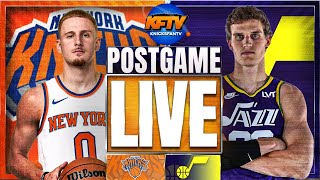 New York Knicks vs Utah Jazz Post Game Show EP 475 Highlights Analysis Live Callers [upl. by Hellah]