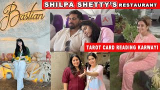 WENT FOR A SPECIAL TAROT CARD SESSION SHILPA SHETTYS NEW RESTAURANT  NISHI ATHWANI [upl. by Eolc]