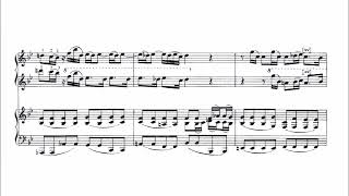 Bach  Sonatina from Actus Tragicus Arr for Piano 4 hands by Kurtág  Live [upl. by Marba356]