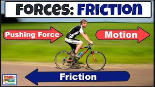 Forces Friction for Kids [upl. by Philly]