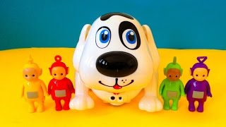 Teletubbies and funny dog Kids Toys تلتبيز العاب اﻷطفال [upl. by Luwana]