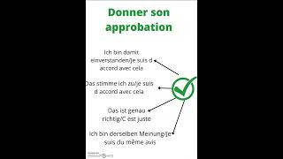 4 expressions CRUCIALES pour donner son approbation [upl. by Meri]