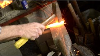 Repairing Woodworking Chisels with Blacksmith Bruce Dembling [upl. by Atram440]