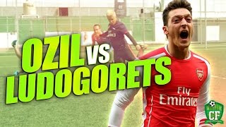 GOL ESPEJO  OZIL VS LUDOGORETS [upl. by Enenaj331]