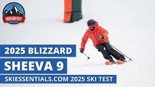 2025 Blizzard Sheeva 9  SkiEssentialscom Ski Test Review [upl. by Aerdnaxela]