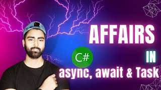 Easy Explanation on async await task in csharp Programming  Difference in async await and task [upl. by Katlaps]