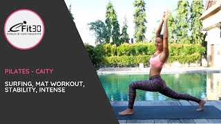 Pilates Core Strength For Surfing with Caity  eFit30 [upl. by Susette]