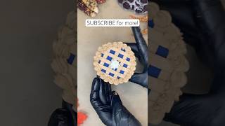 Easy amp Quick Berry Pie Cupcake Tutorial 🫐🍁cakedecorating cupcakedecorating buttercream baking [upl. by Onitnerolf292]