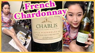 La Chablisienne Chablis 2016  French Chardonnay Wine Tasting in Shiny Sheer Tights  Nylons [upl. by Sylvester]