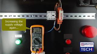 LXPRCS 3Phase Voltage Monitoring Relay  Under and Over Voltage Trip Demonstration [upl. by Conyers]