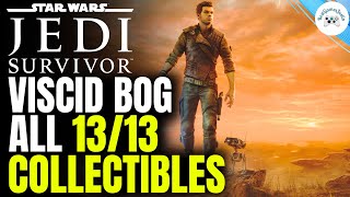 VISCID BOG all 13 Collectibles  STAR WARS JediSurvivor [upl. by Onairotciv933]