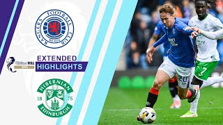 Rangers vs Hibernian Extended Highlights  SPFL  CBS Sports Golazo  Europe [upl. by Eph]