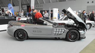 MercedesBenz SLR 722 Roadster R199  Retro Classics 2024  Stuttgart [upl. by Marina]