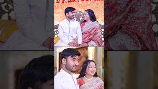 With you till eternity ♾️❤️🧿 song engagement riyaandneeraj engagementlook youtubeshorts [upl. by Herrod]