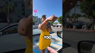 Woman Confronts Man for Parking in Handicap Spot shorts [upl. by Lore]