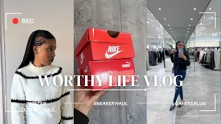 VLOG LOAFERS PLUGWINTER CLOTHING HAULSNEAKER HAULLOVISA EARRINGS AND LOTS OF SHOPPING [upl. by Dowski961]