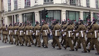 Fusiliers 50th City of London Freedom of the City Parade [upl. by Brady]