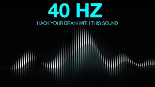 Pure 40 HZ Binaural Beats The Frequency for FOCUS MEMORY and CONCENTRATION [upl. by Araeit]