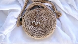 Bolsa de Crochê de Barbante ou Fio de Malha  Tutorial de Crochê  Faça Você Mesmo Para Vender  DIY [upl. by Torey]