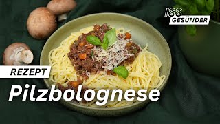 Rezept für Spaghetti Bolognese vegan mit Pilzen  AOK [upl. by Garrot]