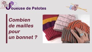 Quel point choisir pour tricoter un bonnet [upl. by Aimet754]