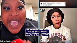 Lakeyah FIRES BACK After TikToker Questions Her Success Called Her Rapper with No Hits [upl. by Reade605]