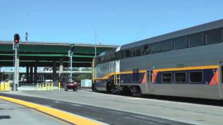 Amtrak California Capitol Corridor Operations at Sacramento May 2013 [upl. by Llamaj]