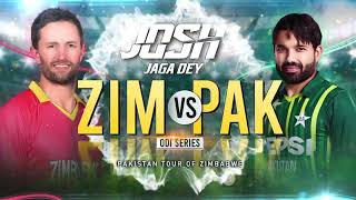 Zim vs Pak T20 2024  Motion Graphics [upl. by Akemahs]