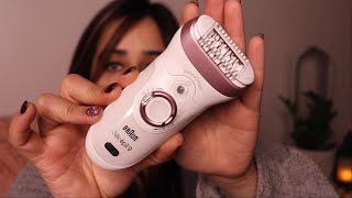 How to use Epilator  Braun Silk Epil9 [upl. by Drabeck]