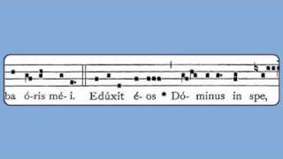 Eduxit Eos Domine Friday in Easter Week Introit [upl. by Eillor]