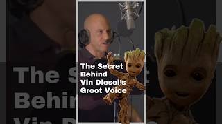 The Secret Behind Vin Diesel’s Groot Voice  Marvel Facts VinDiesel Groot Marvel [upl. by Cherianne]