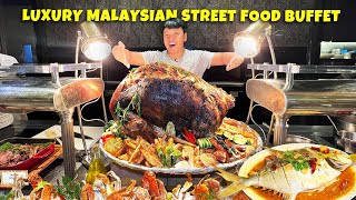 LUXURY Malaysian Sushi amp STREET FOOD Buffet in Kuala Lumpur Malaysia [upl. by Felicdad402]