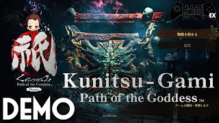 KUNITSUGAMI Path of the Goddess PC Demo Playthrough 4K VOSTFR No commentary [upl. by Nylahs837]