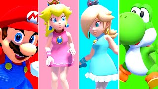 Mario Tennis Aces  All Characters Intros All DLC Included [upl. by Rodnas452]