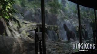 King Kong 360 3D Return to Skull Island Full HD Experience Universal Studios Hollywood Studio Tour [upl. by Iadrahs]