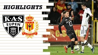 Highlights Matchday 24  KAS Eupen vs KV Mechelen [upl. by Phaedra]